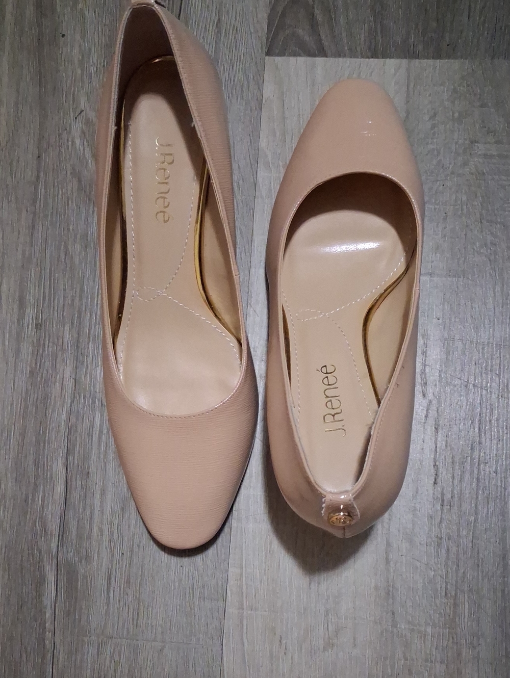 J.Renee Blush Nude Ballet Flats